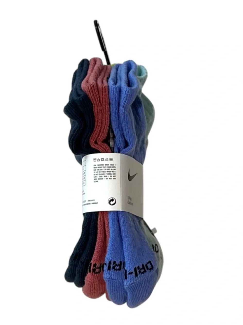 Kids Nike Dri-FIT Performance Plus Cotton Cushioned Socks 12 Pairs Multicolor